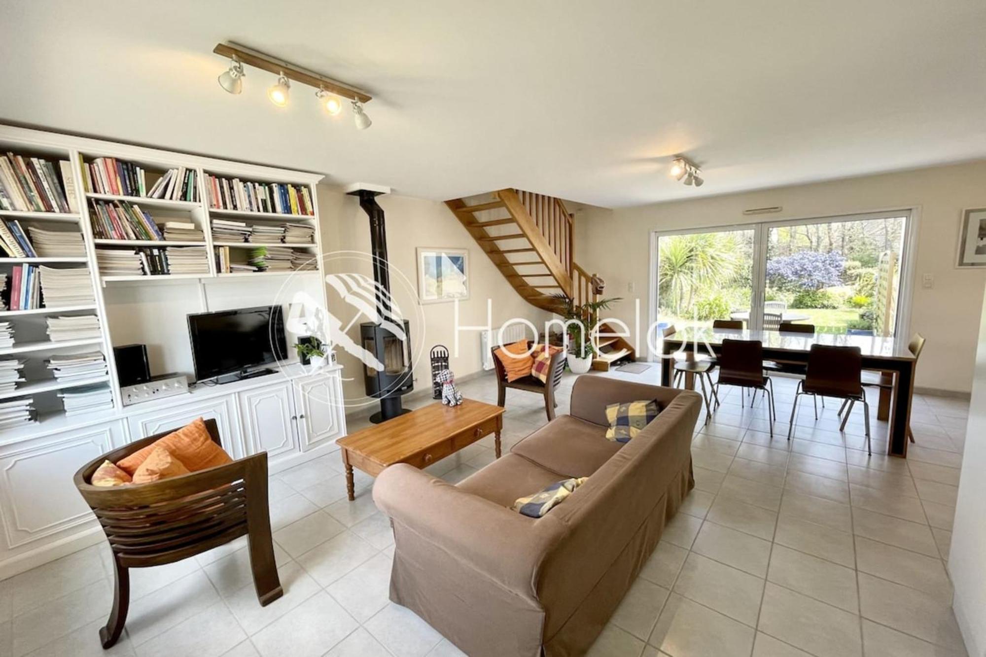 Jolie Maison Moderne A 200M Du Port De Lomener Ploemeur Bagian luar foto